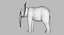 Bebê de elefante africano costurado