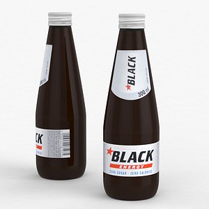 Beverage Bottle Black Energy Zero Sugar 300ml 2022 model
