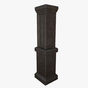 castle ruins 3D model