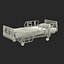 3d 3ds hospital bed