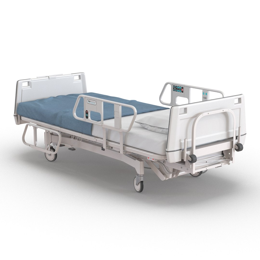 3d 3ds hospital bed