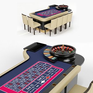 ROULETTE GAMING TABLE