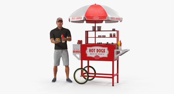 Fornecedores de carrinho de cachorro-quente móvel com design