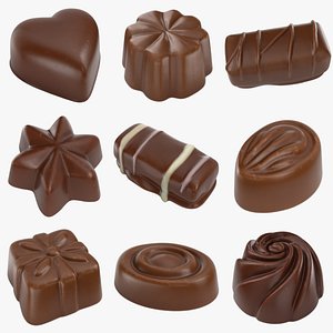 3D model Chocolate Candy Collection 1