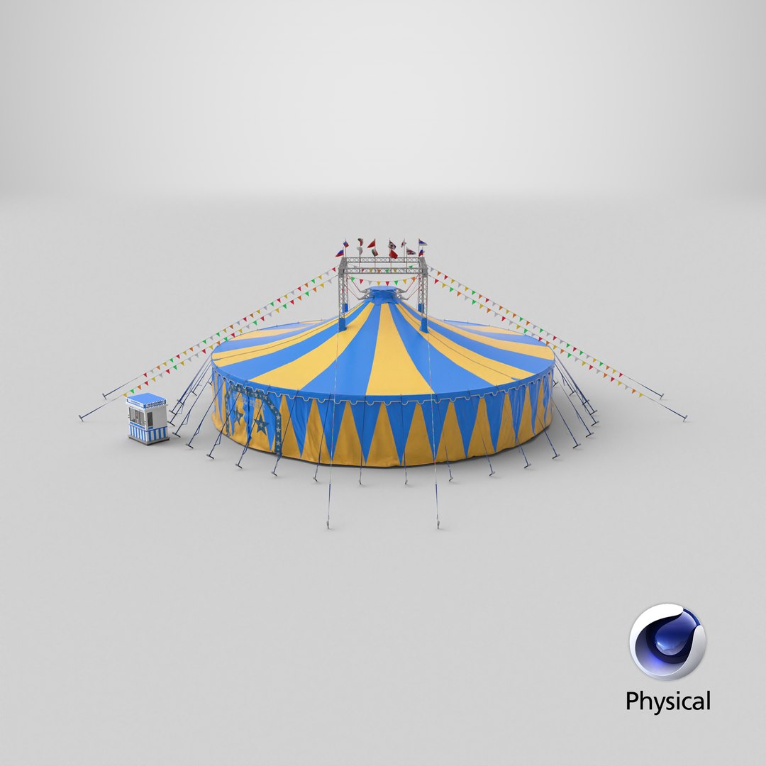 Circus Tent with Ticket Booth model https://p.turbosquid.com/ts-thumb/DV/PtOS8j/L3/stemcell_cinema_4d_physical_render/png/1758609311/1920x1080/fit_q87/a47ef00864ea51f2af6f06b8bbf4bfee79415697/stemcell_cinema_4d_physical_render.jpg