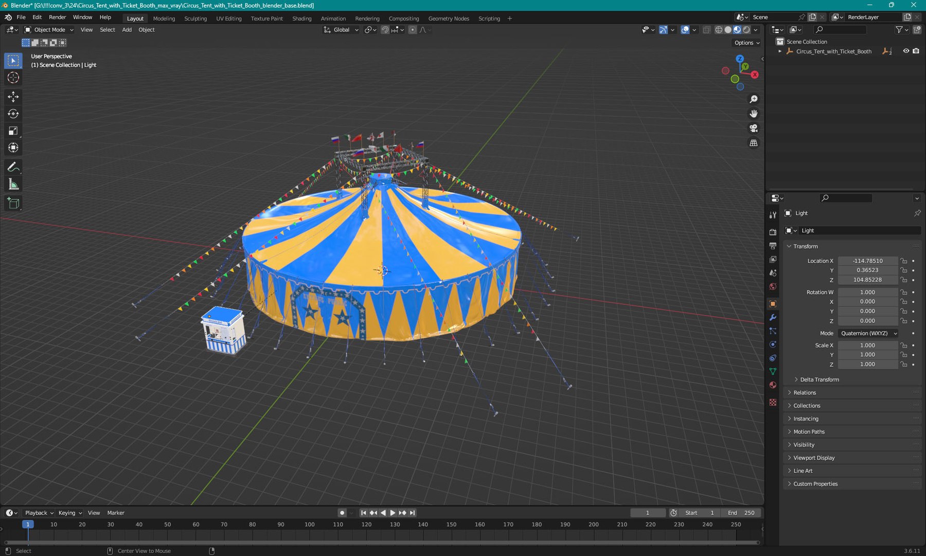Circus Tent with Ticket Booth model https://p.turbosquid.com/ts-thumb/DV/PtOS8j/NB/circustentwithticketbooth3dsmodel035/jpg/1729705017/1920x1080/fit_q87/75ccca0d983658d8d75a58a6cb751ca5066217ab/circustentwithticketbooth3dsmodel035.jpg