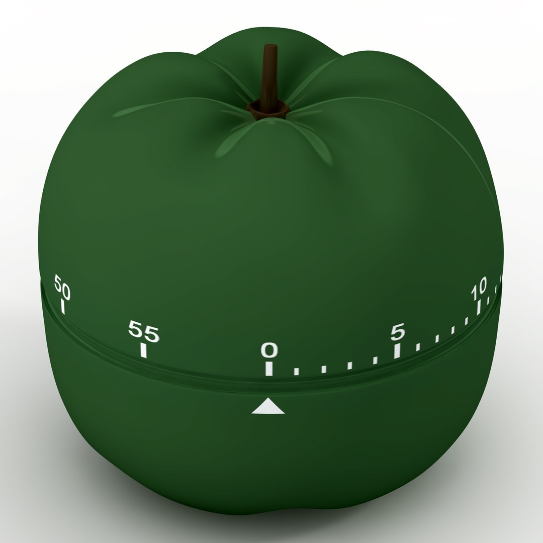 3d max kitchen timer pepper
