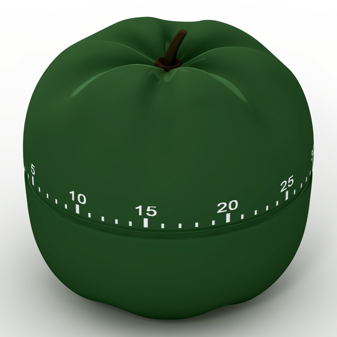 3d max kitchen timer pepper