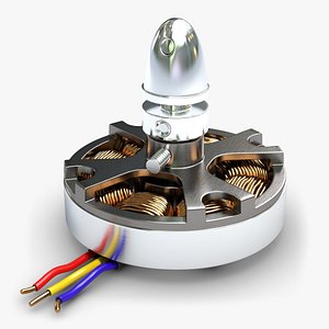 3dsmax brushless dc electric motor