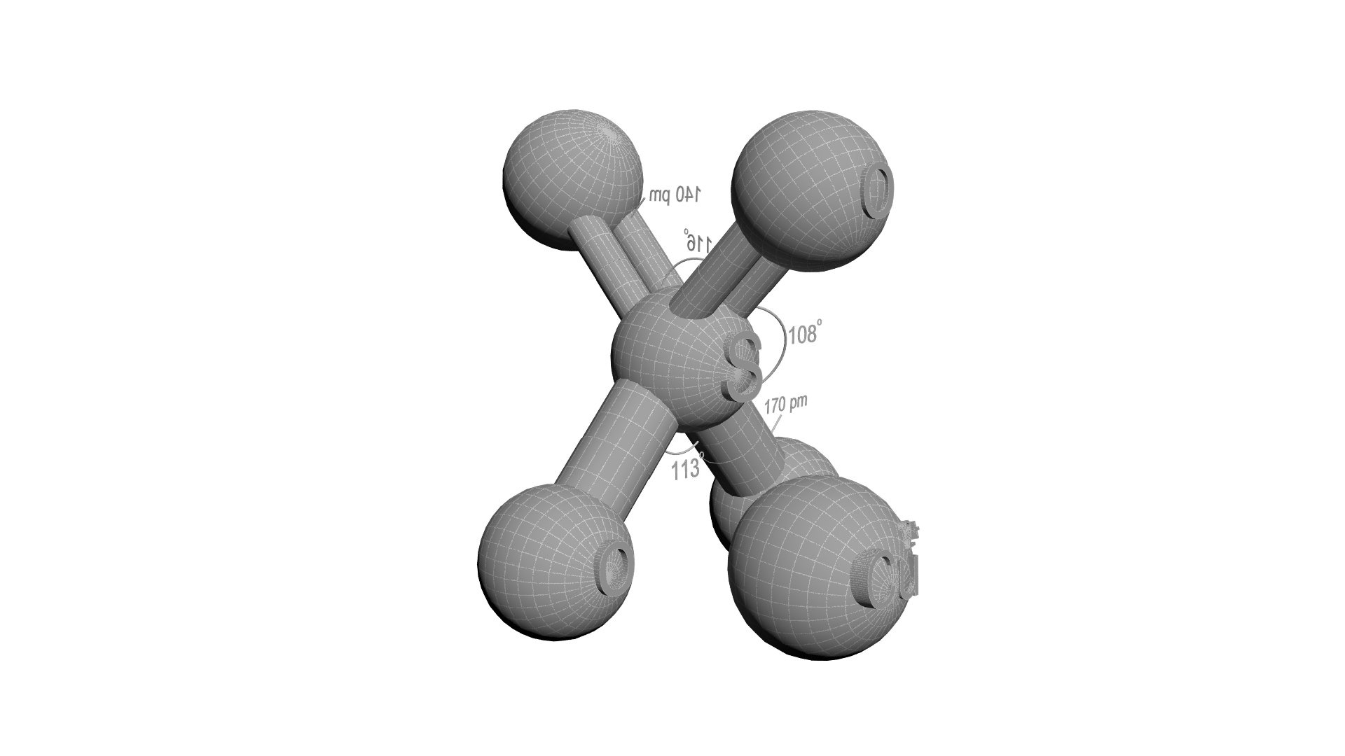 Cuso4 Copper Sulphate 3D Model - TurboSquid 1423989