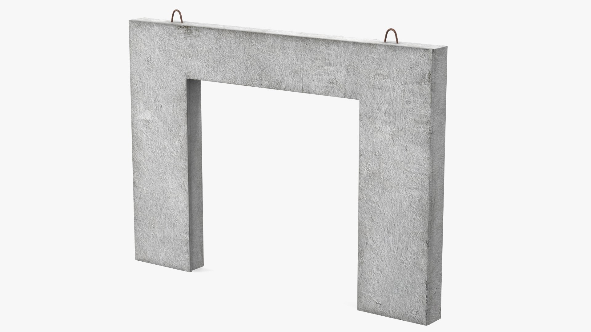 Prefabricated Concrete Panel 3D model preview