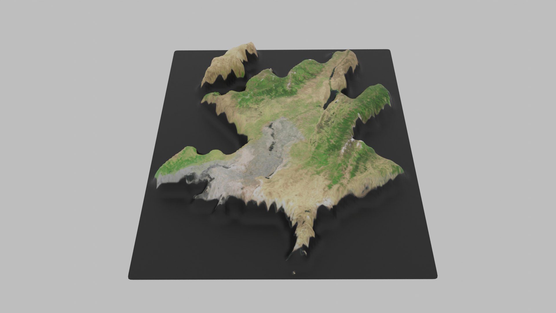 3D Azerbaijan Map TurboSquid 2068754   R R 