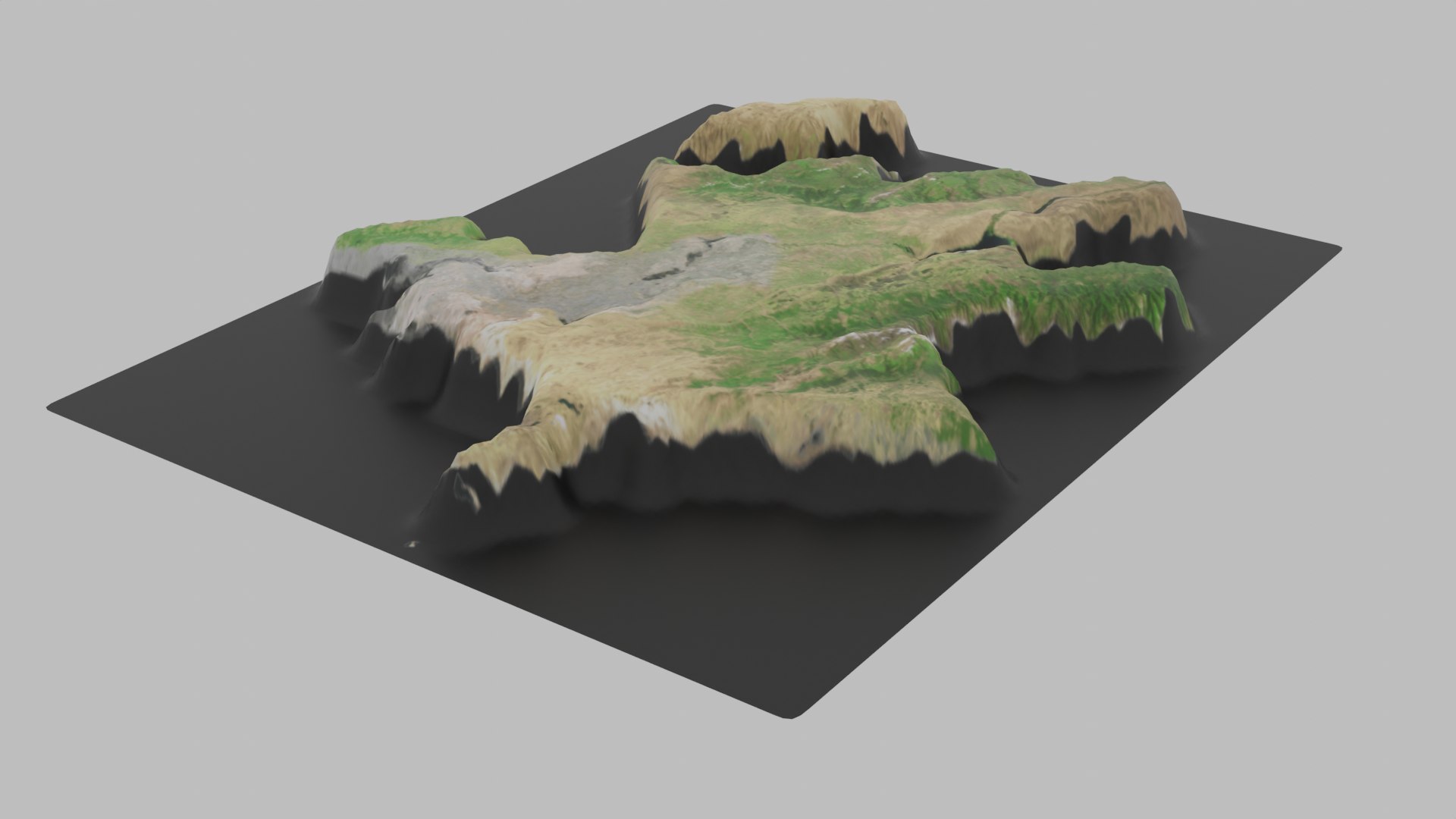 3D Azerbaijan Map TurboSquid 2068754   R F 