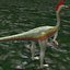 3d ornithomimus