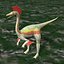 3d ornithomimus