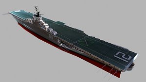 3D Aircraft Carrier TP18 model