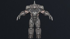 3D model The Rhino low-poly