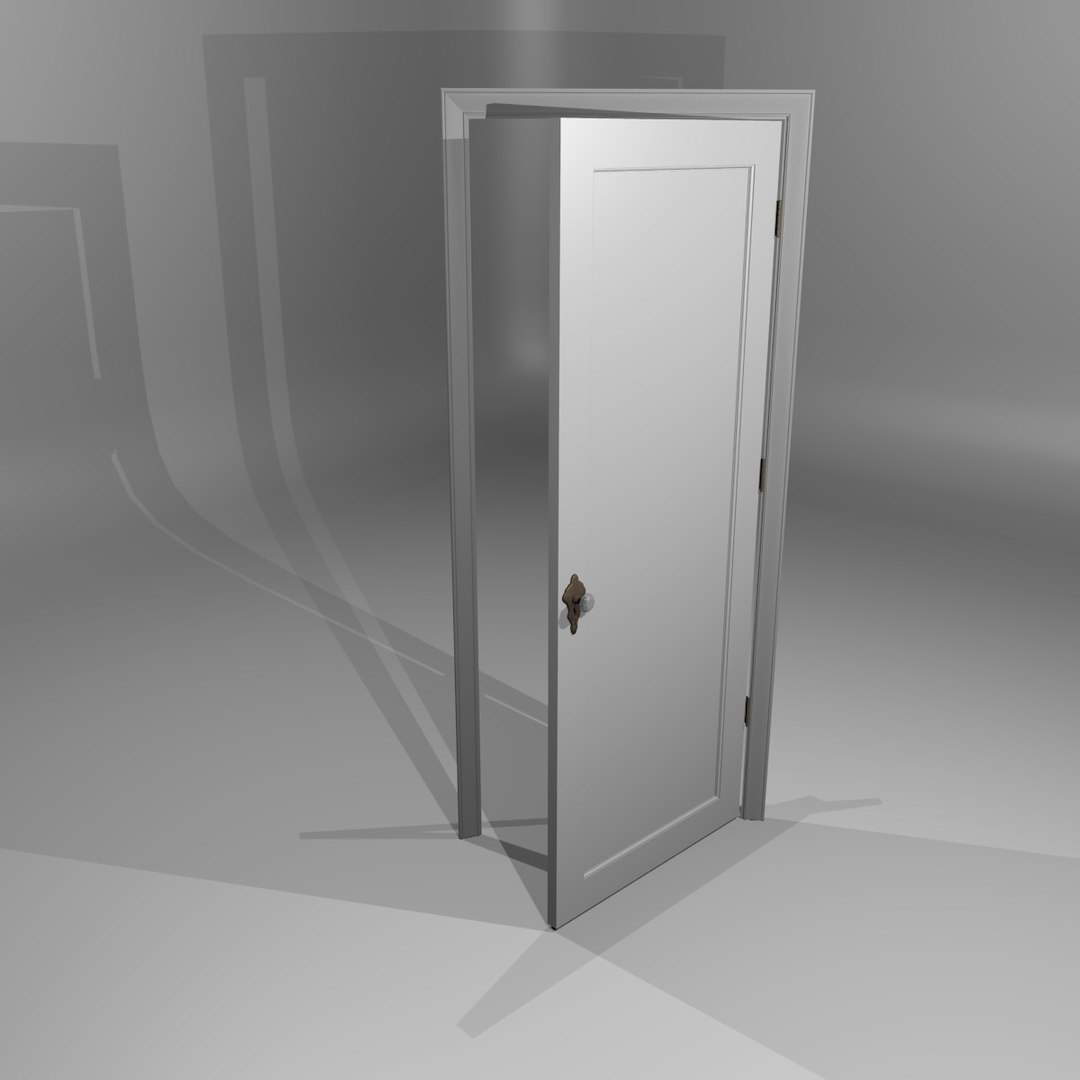 3ds Max Contemporary Interior Door