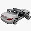 Mercedes Benz SLK Roadster 2013 Rigged