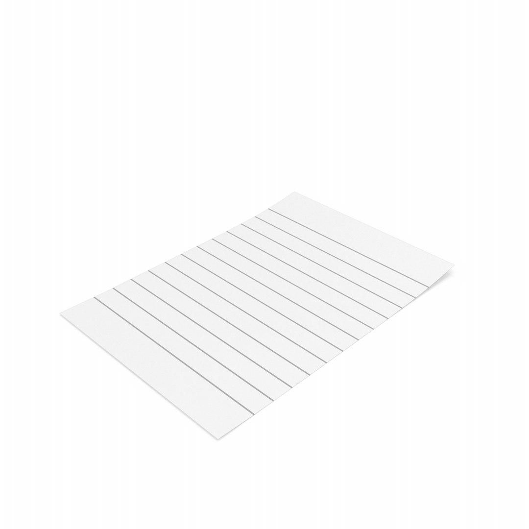Sticky Note 3D Model - TurboSquid 1838337