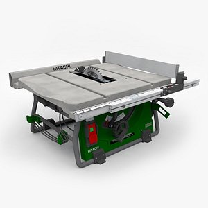 3D model Table Saw Hitachi