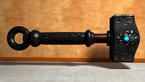 weapon war hammer 3D