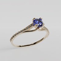 engagement ring 3D print model