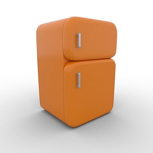 3D refrigerator cartoons model