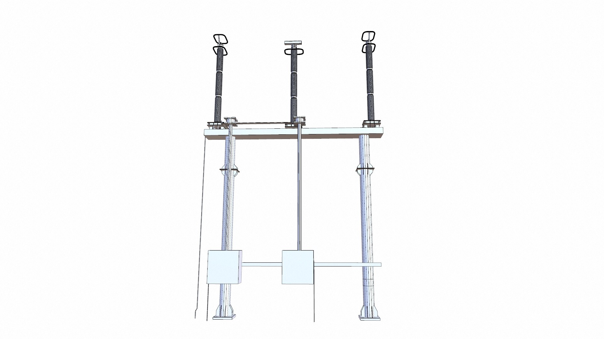 Electrical Tower ISO 3D - TurboSquid 2344242