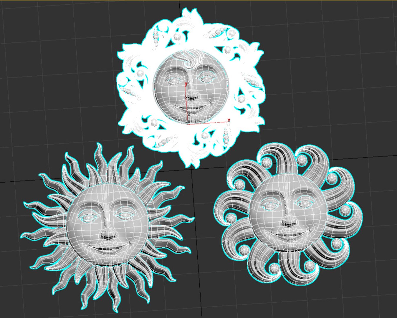 Sun Star Model - TurboSquid 1371836