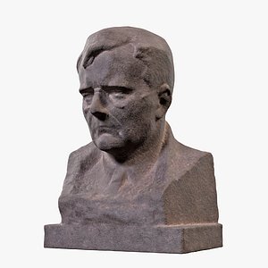 dmitri shostakovich bust 3D model