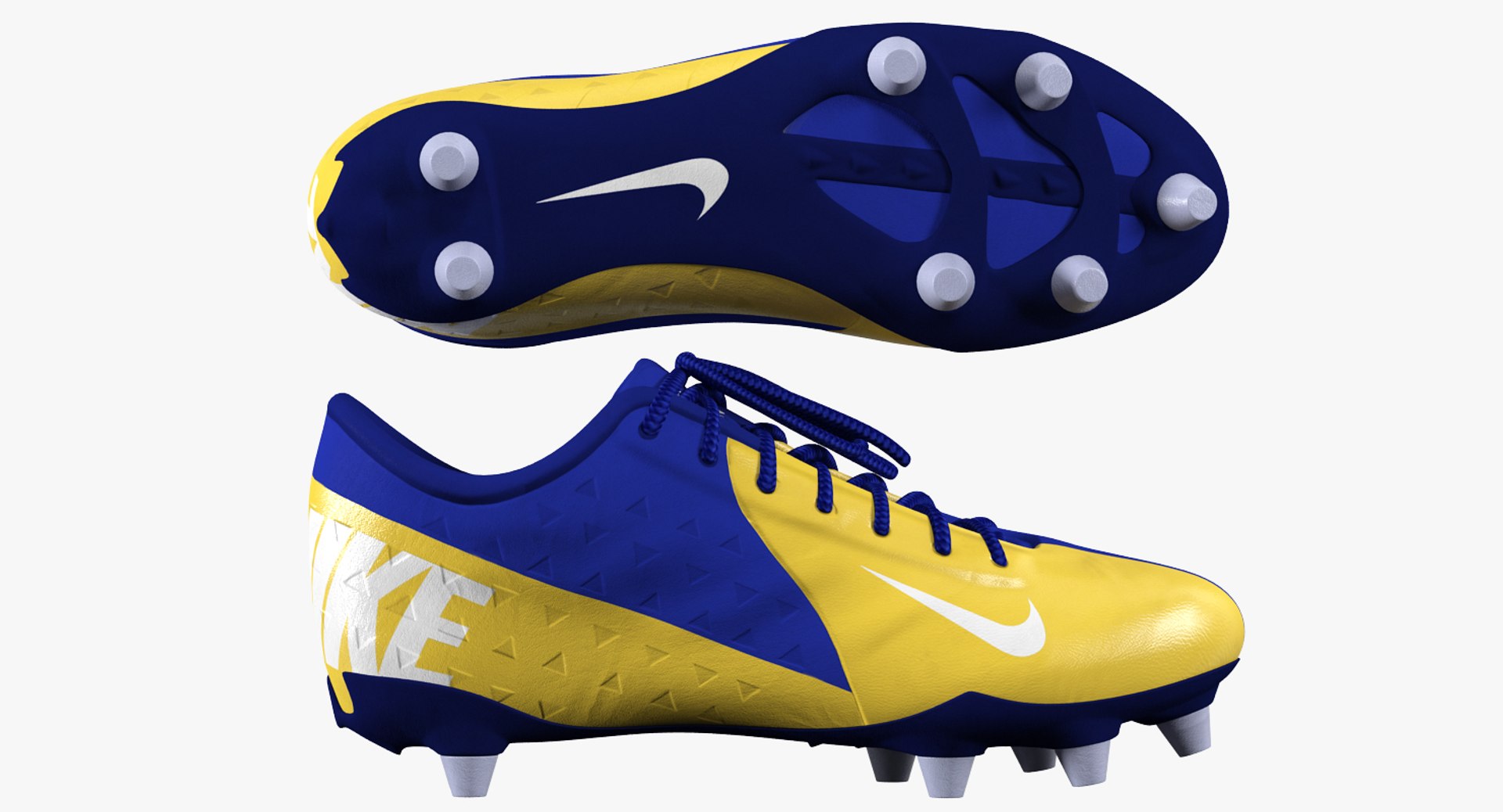 3D nike football cleats model TurboSquid 1438133