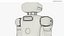 Robot digitale Agility Robotics, animato e predisposto per Blender.