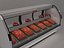 3d model meat counter