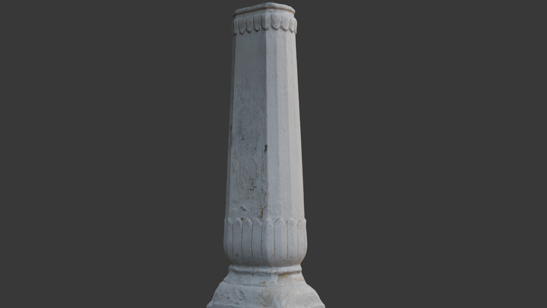 3D Antique Stone Column Scan Model - TurboSquid 2395573