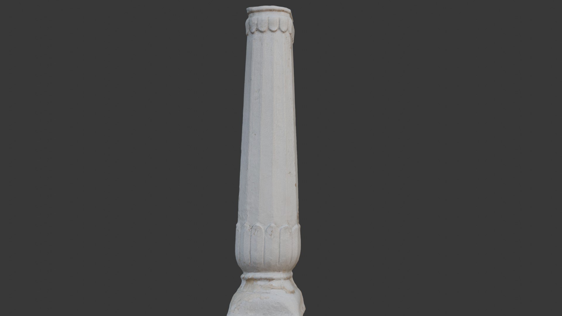 3D Antique Stone Column Scan Model - TurboSquid 2395573
