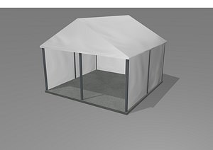 3D event tent marquee