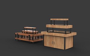 3D model Shop Design 3D model
