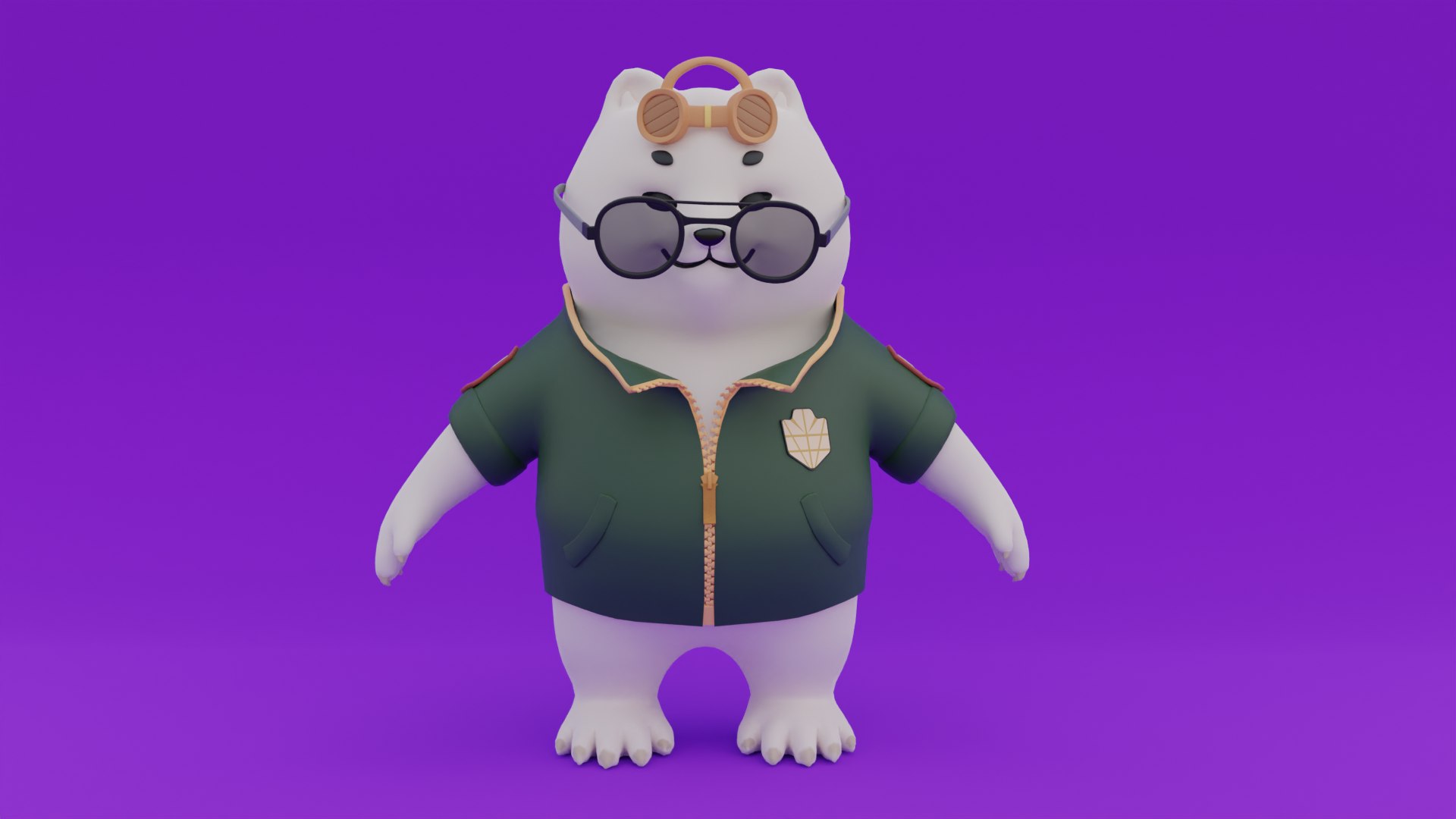 Cute Panda Character 3D Model - TurboSquid 2203657