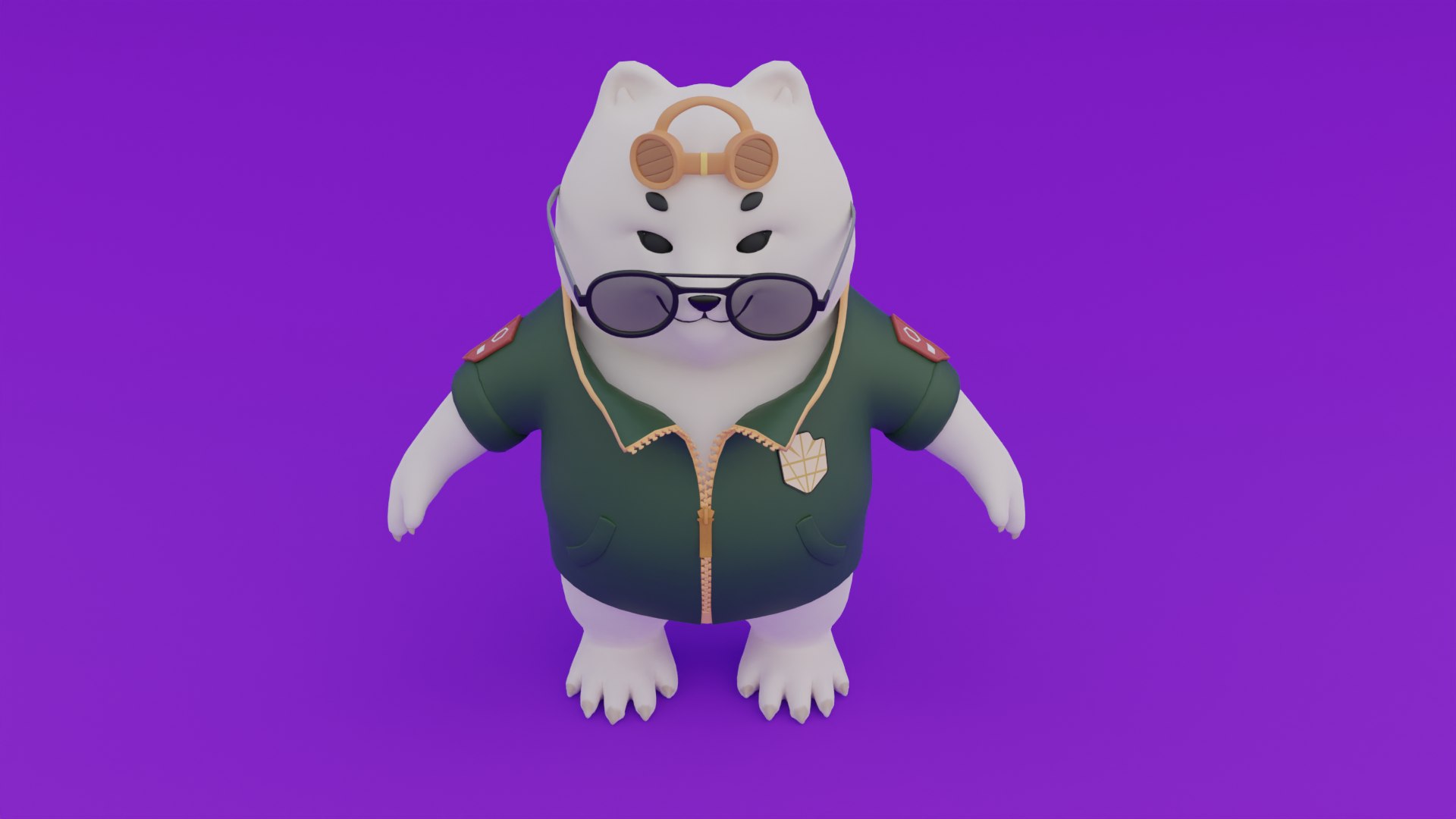 Cute Panda Character 3D Model - TurboSquid 2203657