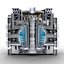 ITER Nuclear Reactor Cutaway model