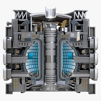 ITER Nuclear Reactor Cutaway