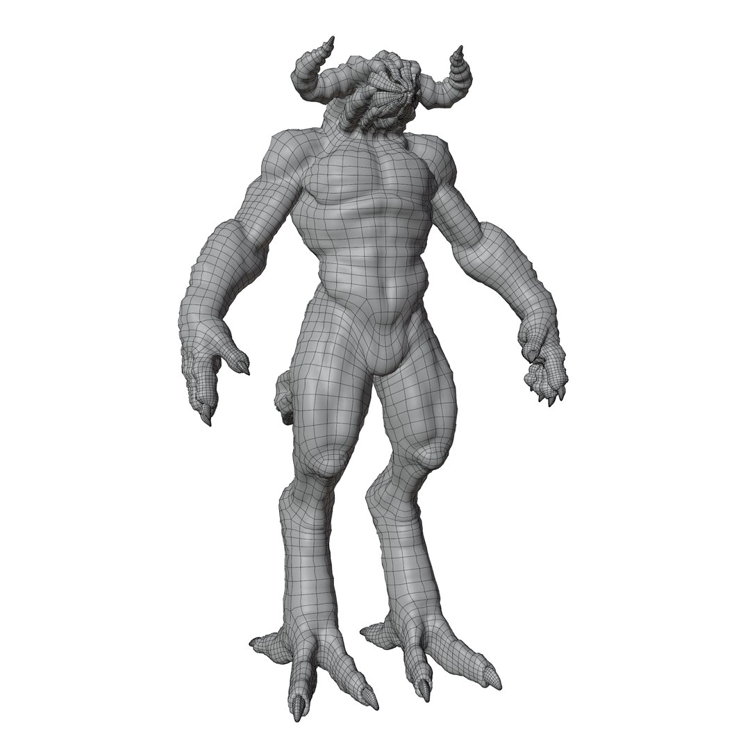 Humbaba The Terrible 3D Model - TurboSquid 1936148