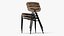 modern stackable chair 3D