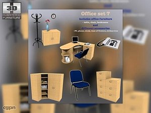 office set 3d model