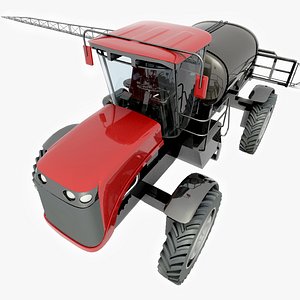 3d model of agricultural sx275 self-propelled sprayer