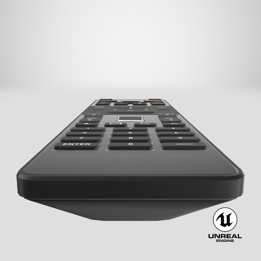 generic remote control model https://p.turbosquid.com/ts-thumb/DW/n6EAVr/DTsEbBiX/unreal_capture/png/1527783186/1920x1080/fit_q87/eec92e04a70b3a5b1a57e8a8bb0c2f8e39934d42/unreal_capture.jpg