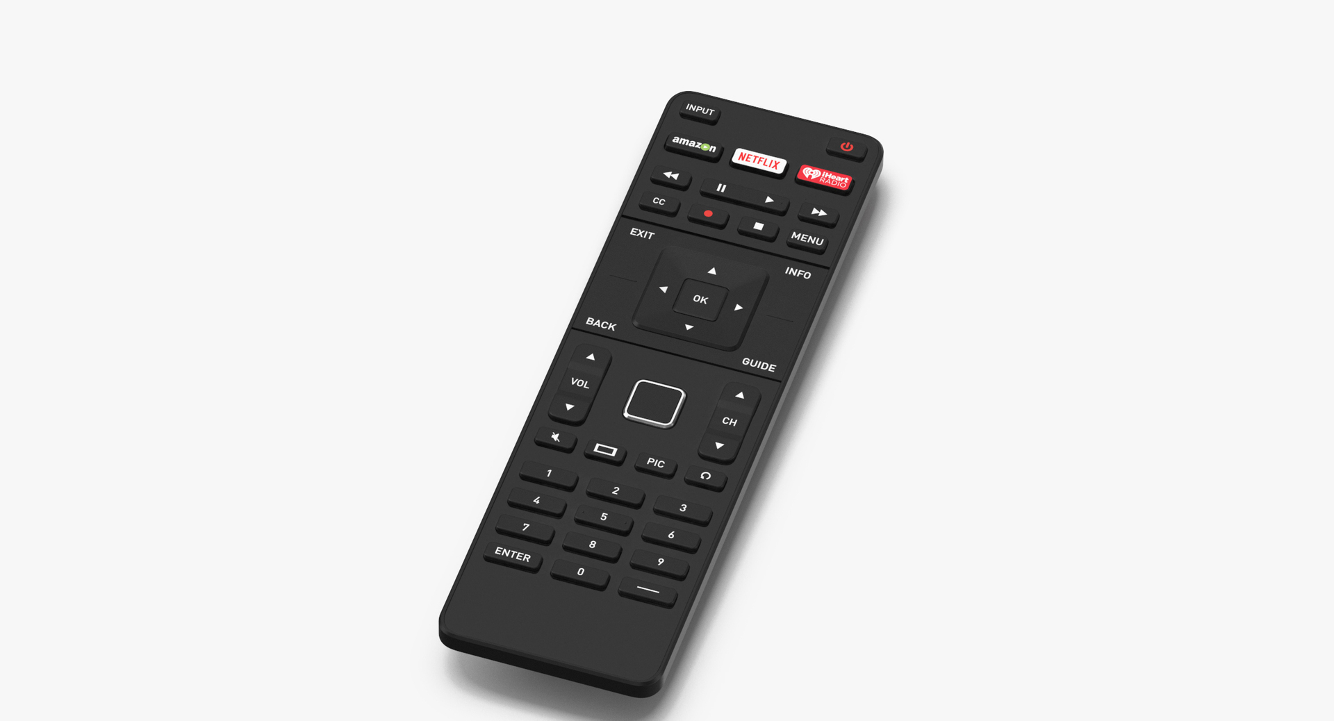 Generic Remote Control Model TurboSquid 1285517