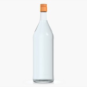 Glass Bottle 100 cl  Alcohol bottle 1L Vodka