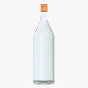Glass Bottle 100 cl Alcohol bottle 1L Vodka